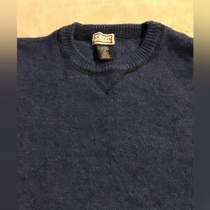 Arizona denim blue sweater wool blend